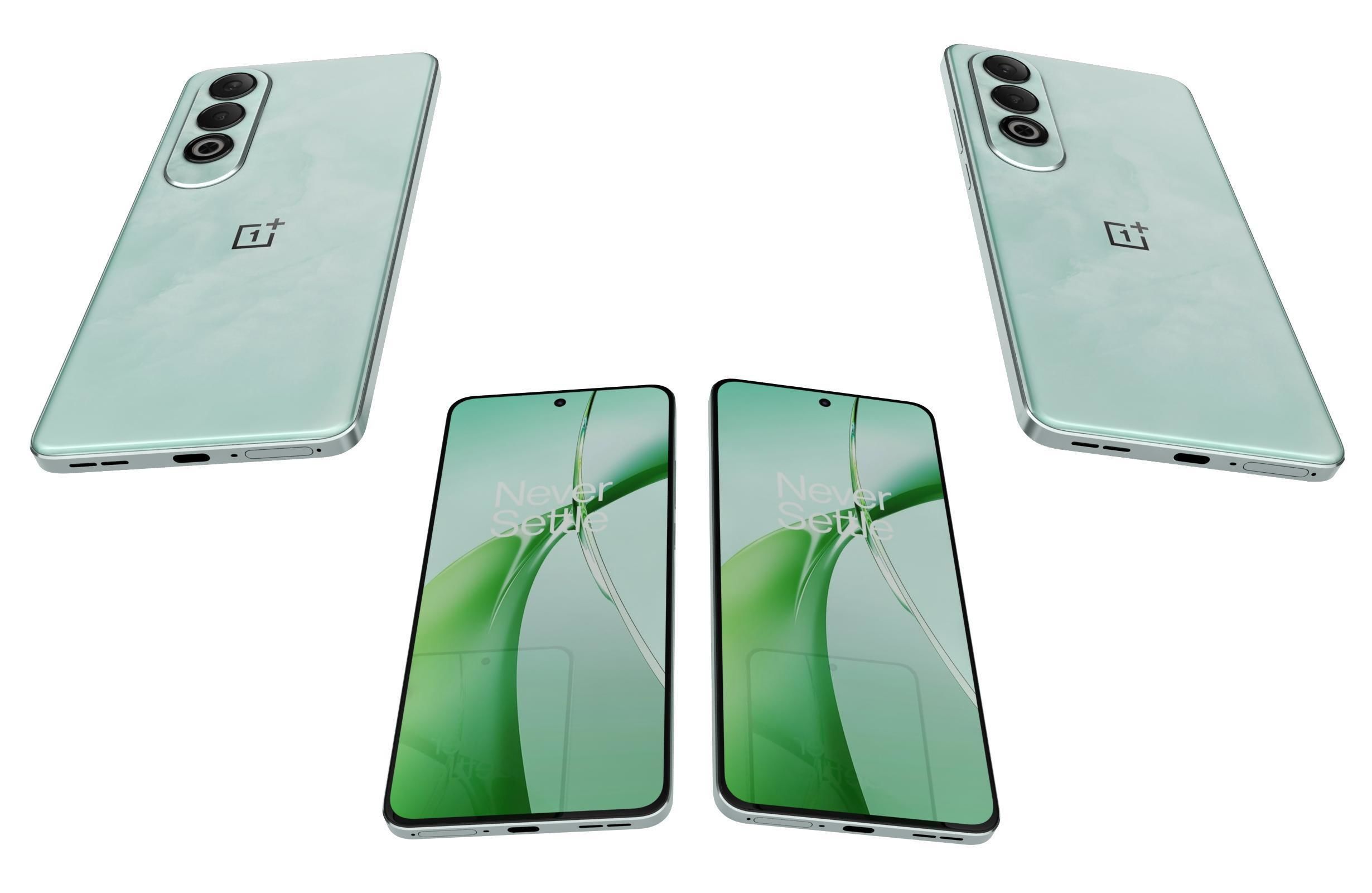 OnePlus Nord CE4 5G Green 3D model_4