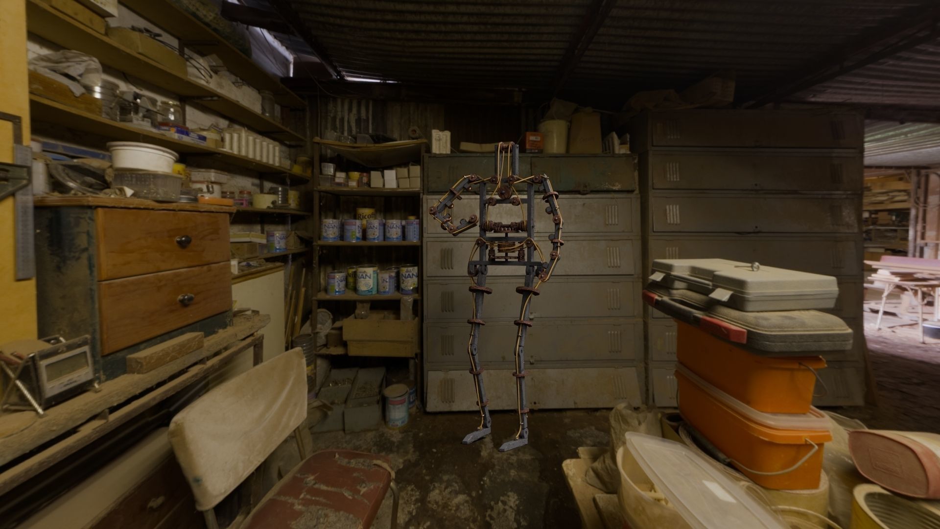 Da Vinci Inventions - Leonardo Robot Low-poly 3D model_18