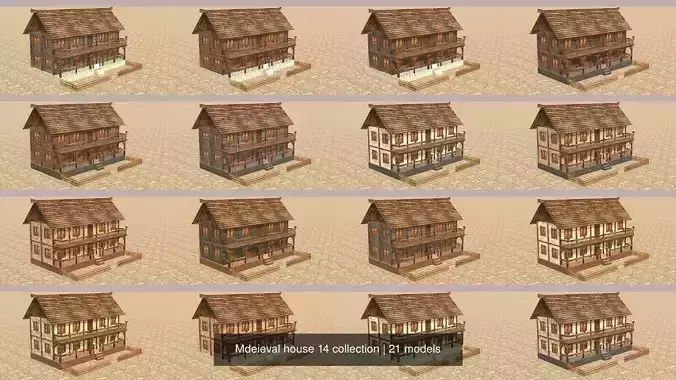 Mdeieval house 14 collection