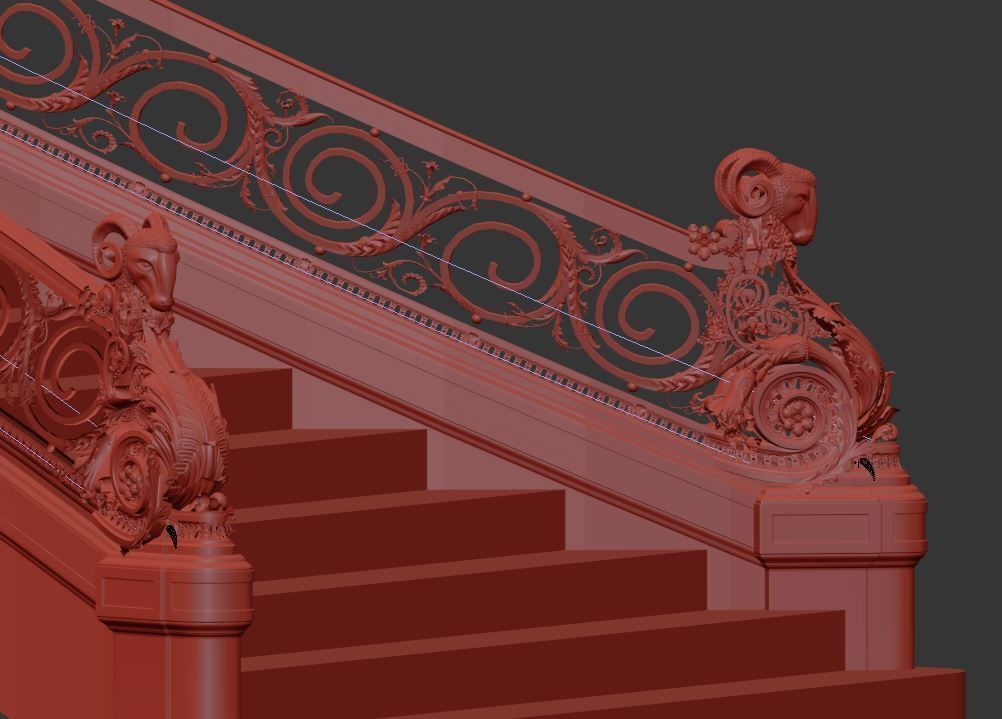 Classic stairs Texture_2