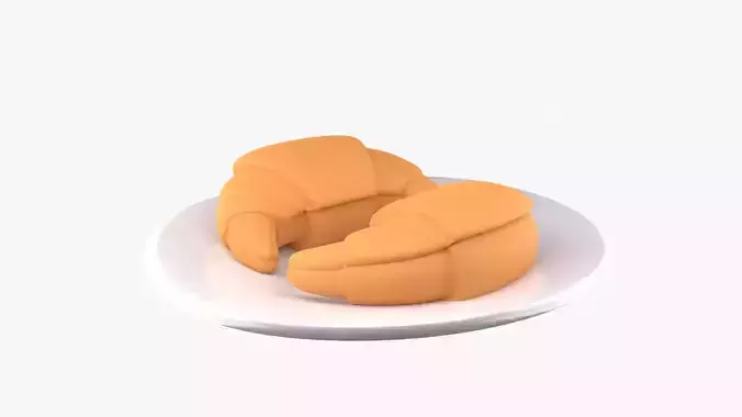 Croissant Plate