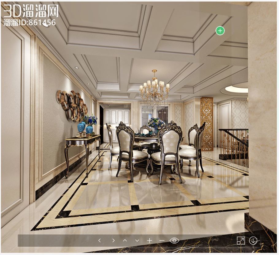 Photorealistic Interior Bedroom Scene In File 3D model 3D model_1