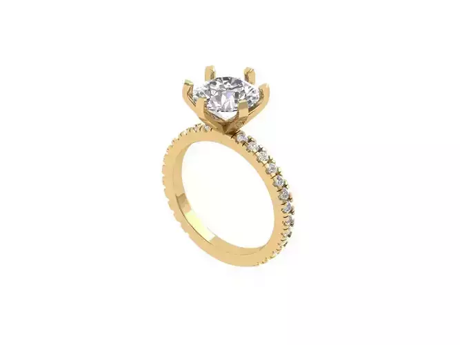 Solitaire Engagement Ring