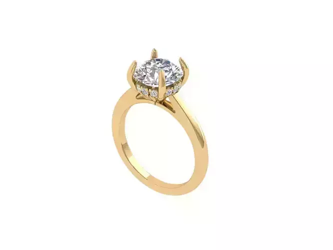 Solitaire Engagement Ring