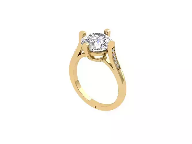 Solitaire Engagement Ring