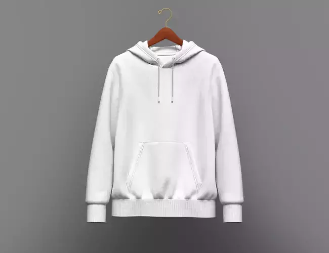 Men Hoodie Hanger 3D Model