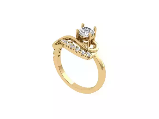 Solitaire Engagement Ring