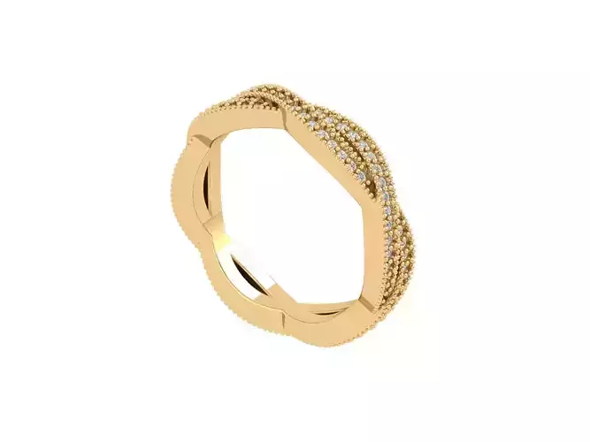 Infinity Wedding Band