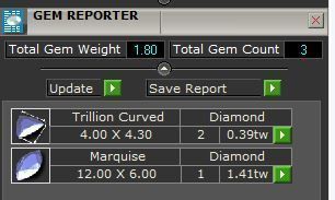 Marquise 3-Stone Ring 3D print model_5