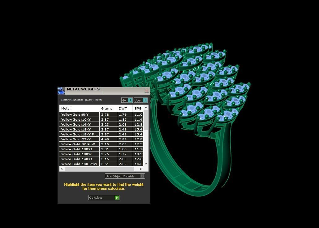 WEDDING RING LUXURY  3D print model_8