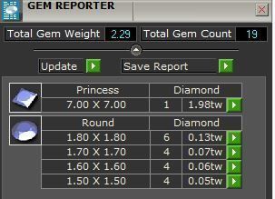 Princess Art Deco Ring 3D print model_5