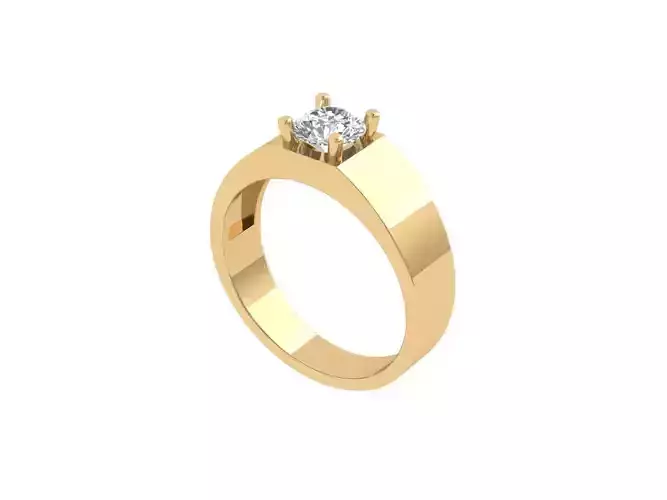 Solitaire Engagement Ring