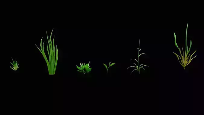 A set of grass for game locations