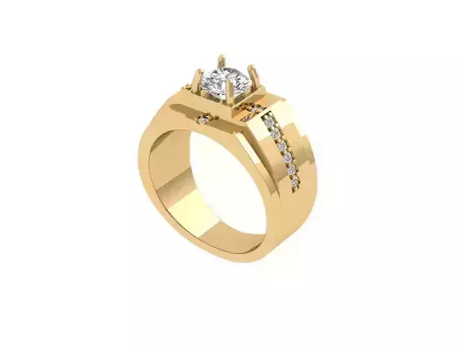  Solitaire Engagement Ring