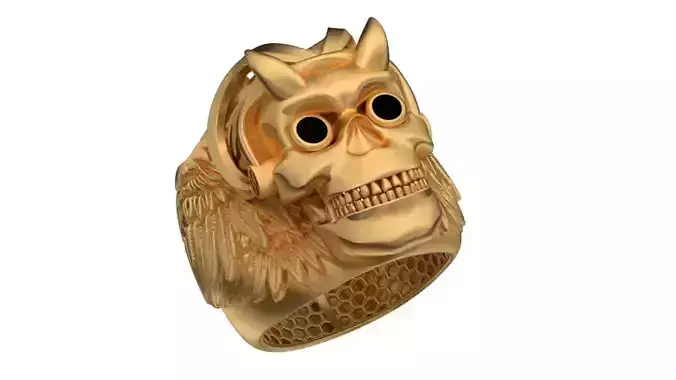 skull ring
