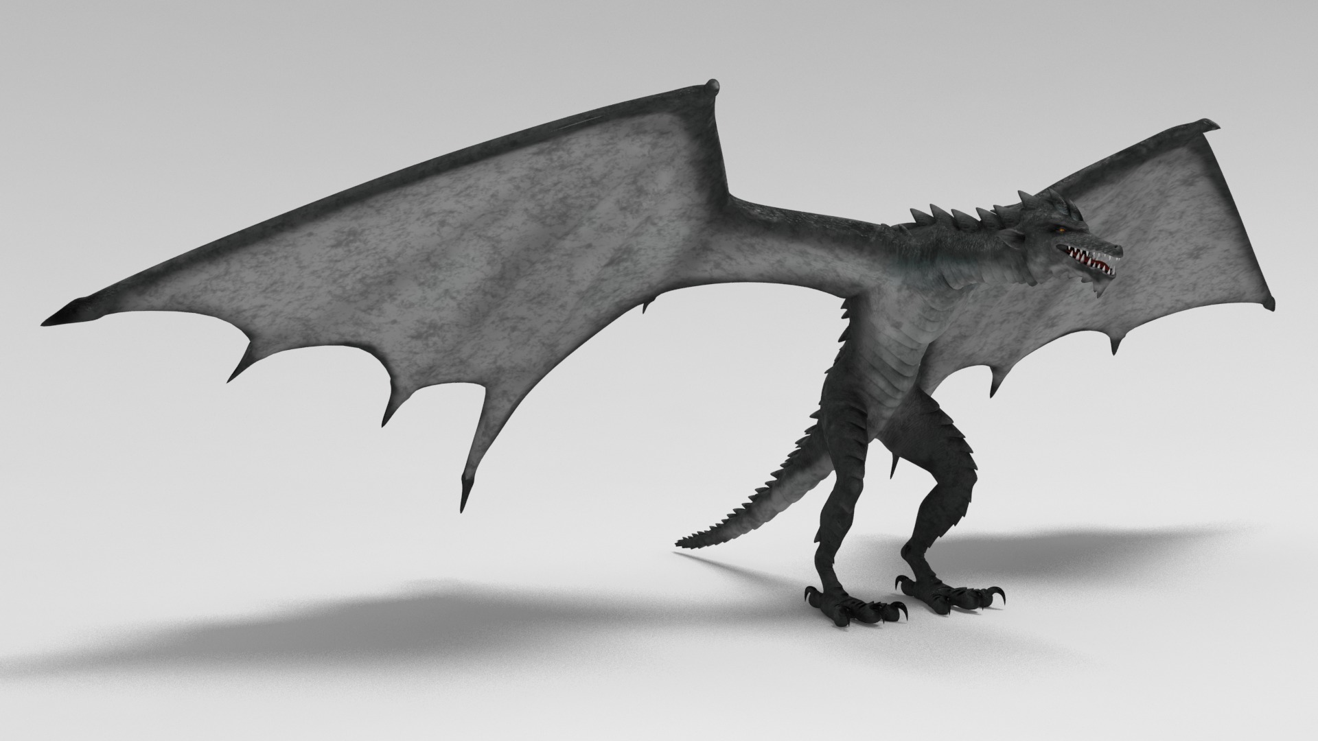 Dragon 01 3D model_1