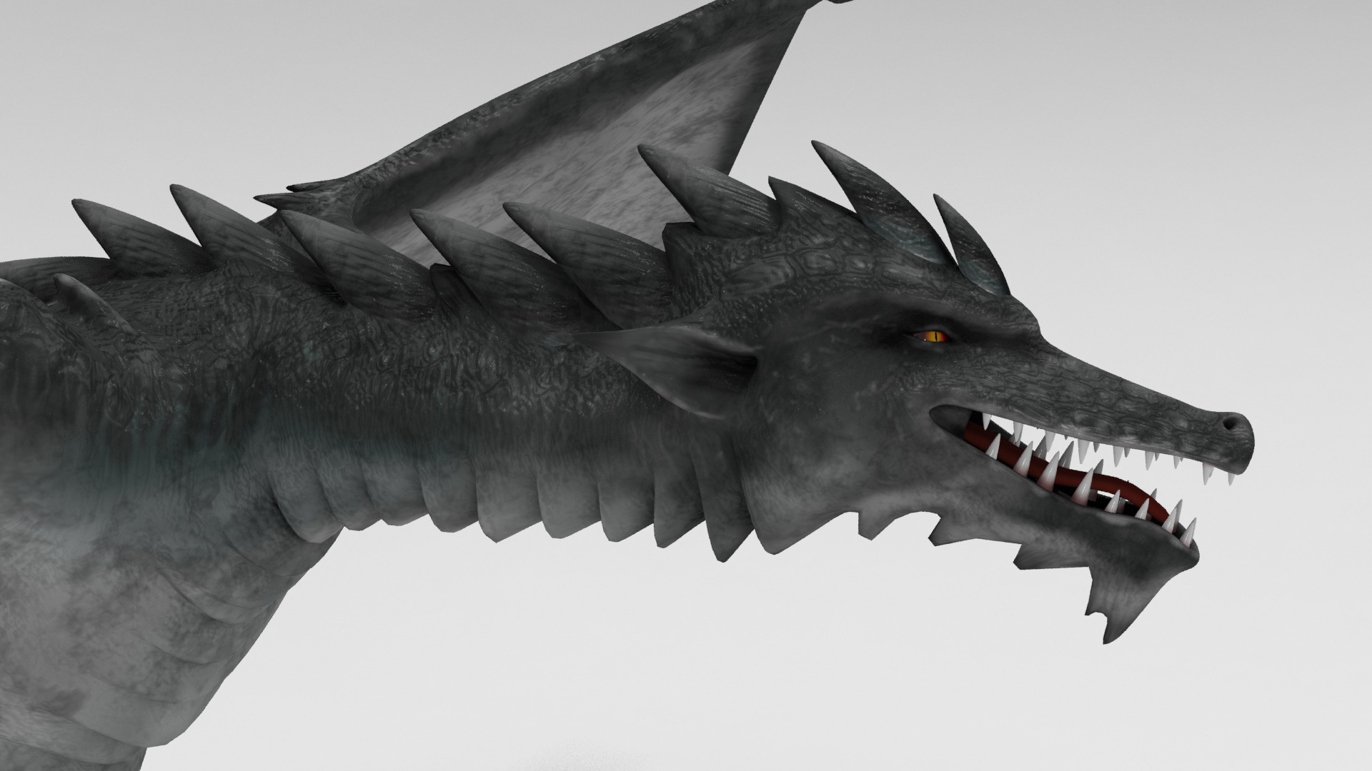 Dragon 01 3D model_7