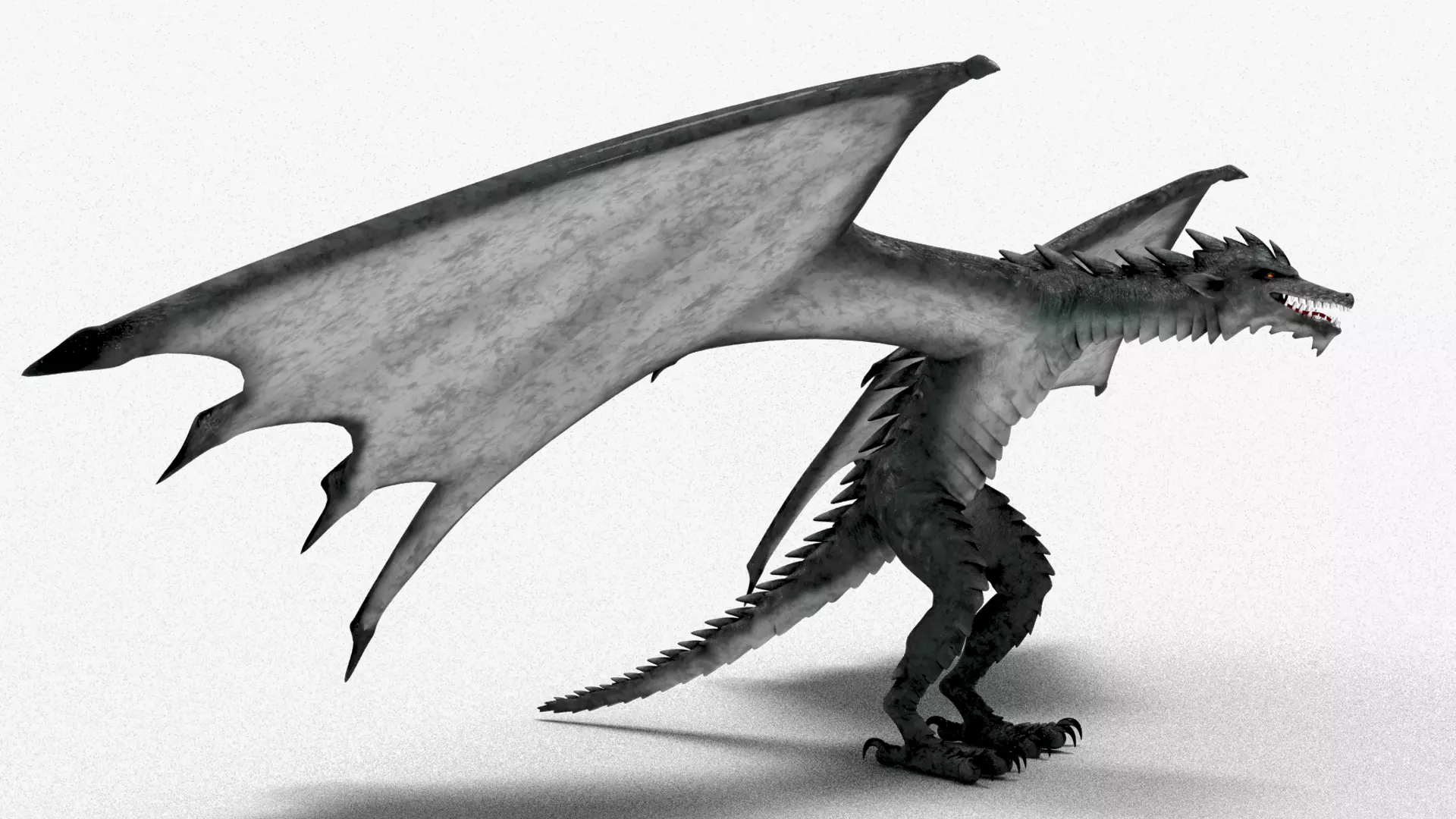 Dragon 01 3D model_0