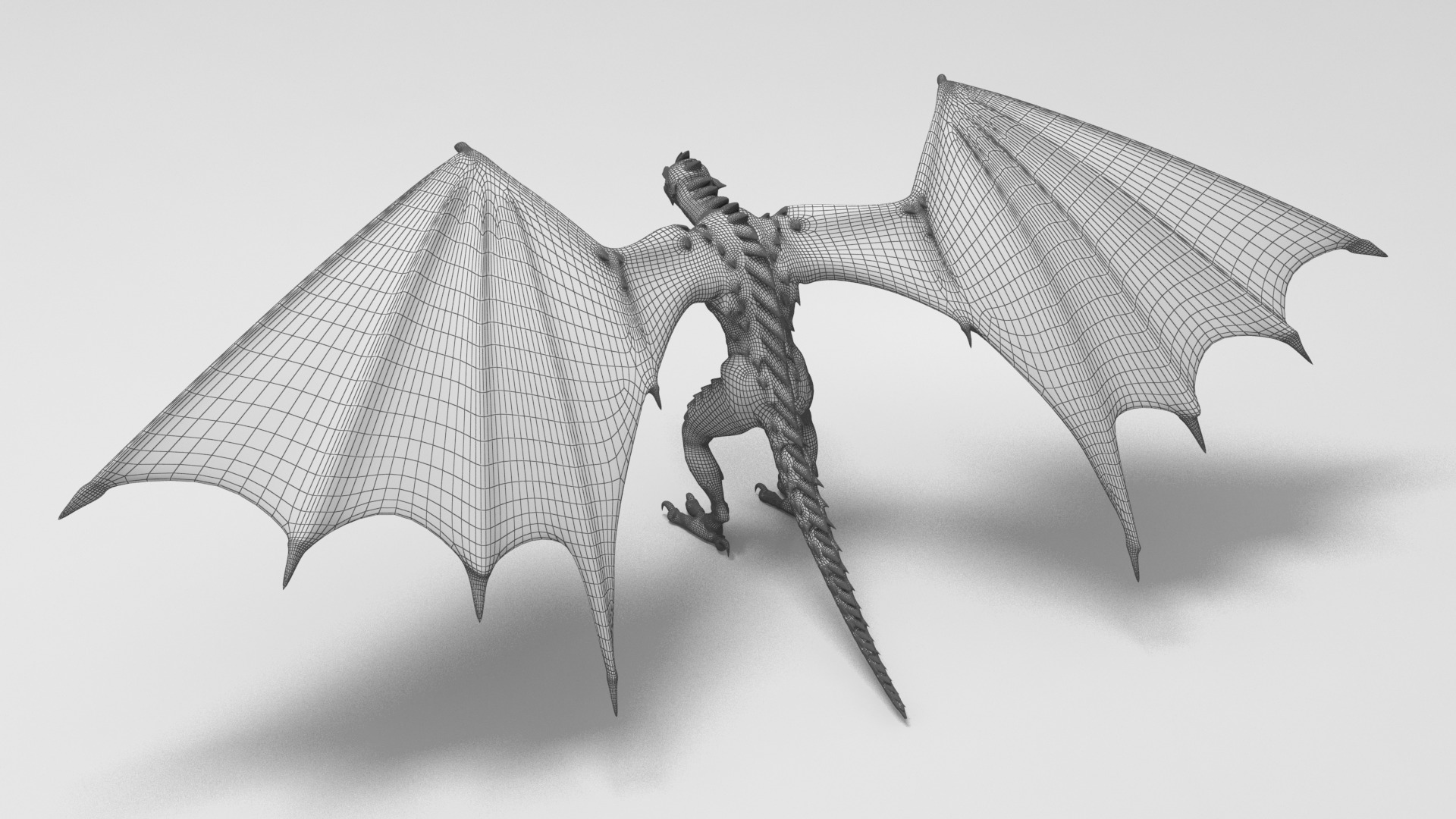 Dragon 01 3D model_13