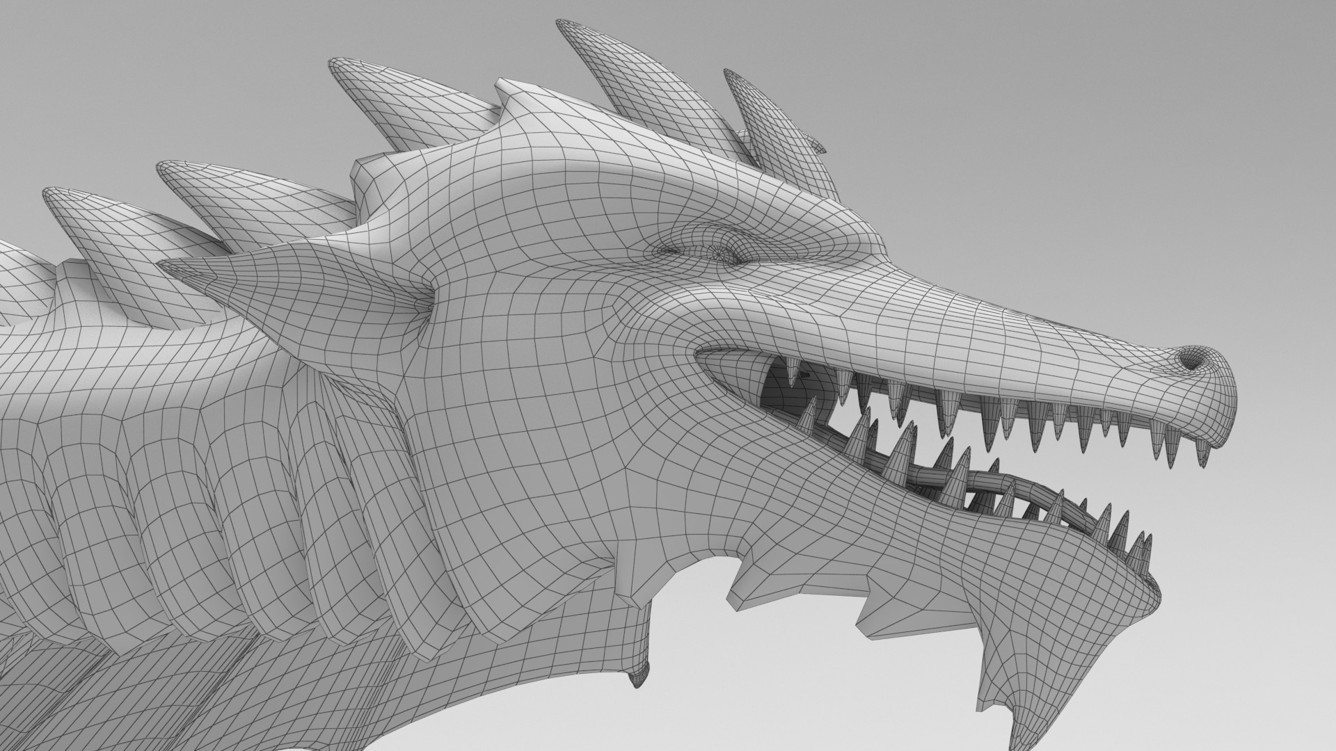 Dragon 01 3D model_15