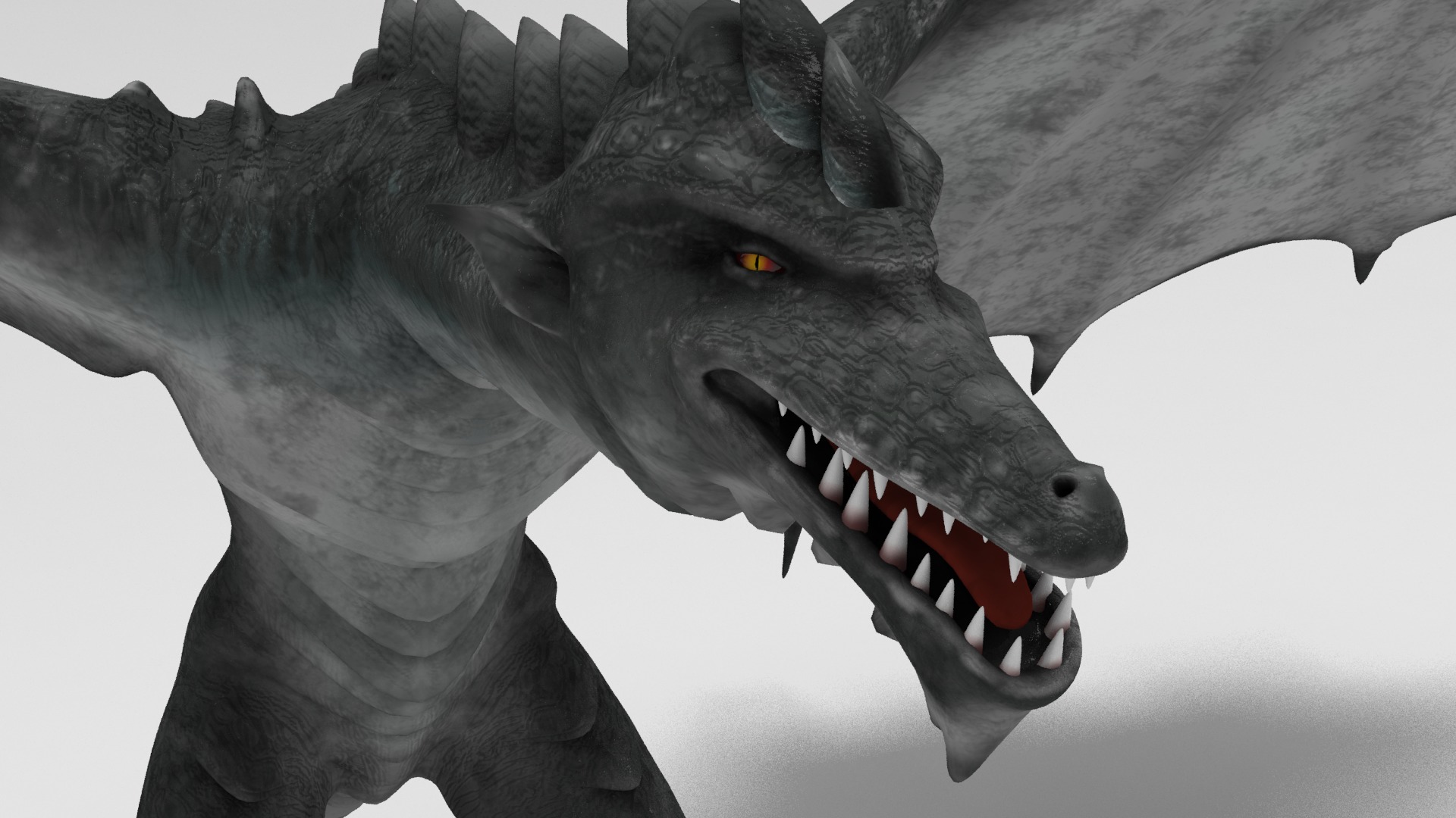 Dragon 01 3D model_11