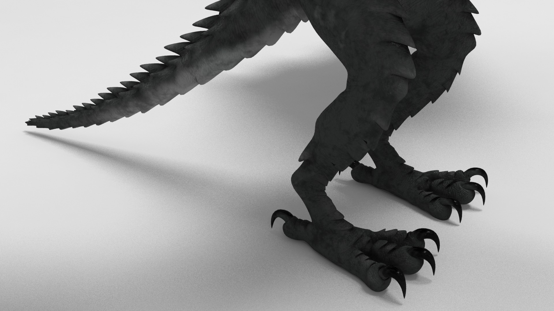 Dragon 01 3D model_9