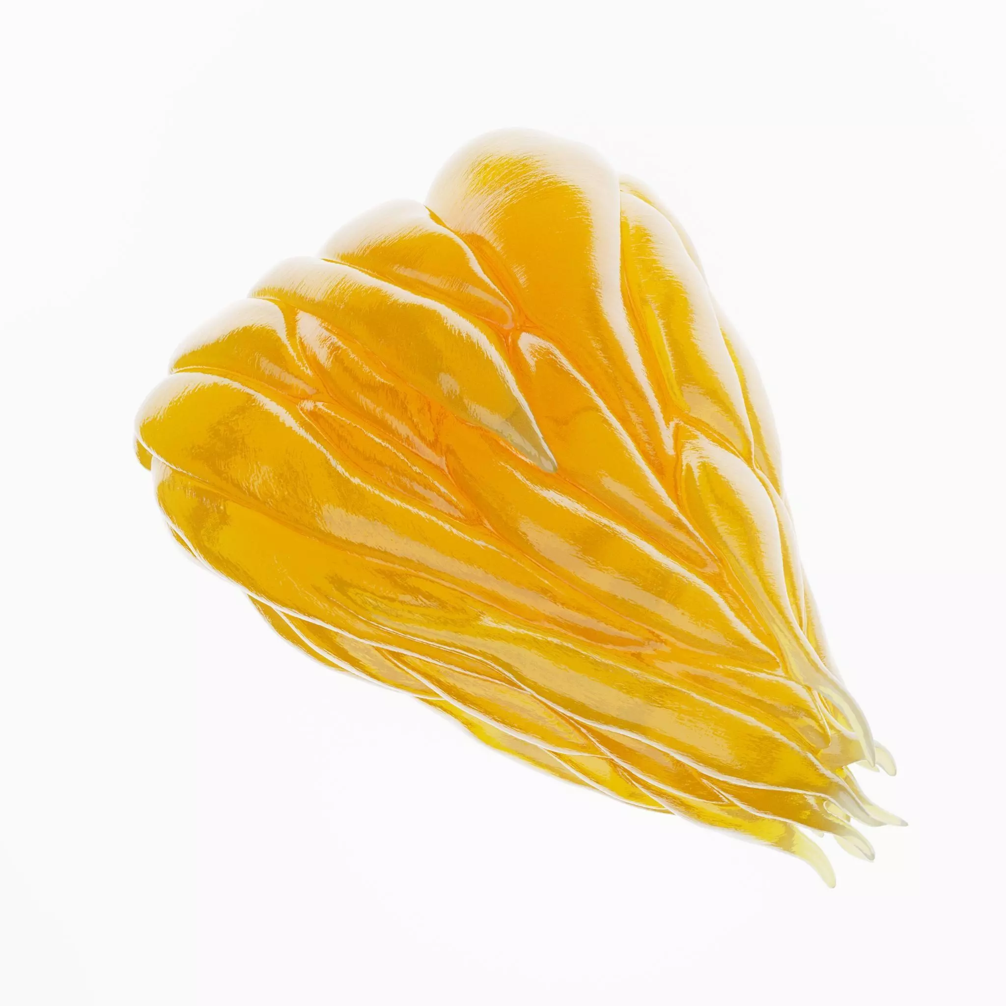 High-Quality 3D Orange Pulp 3D model_0