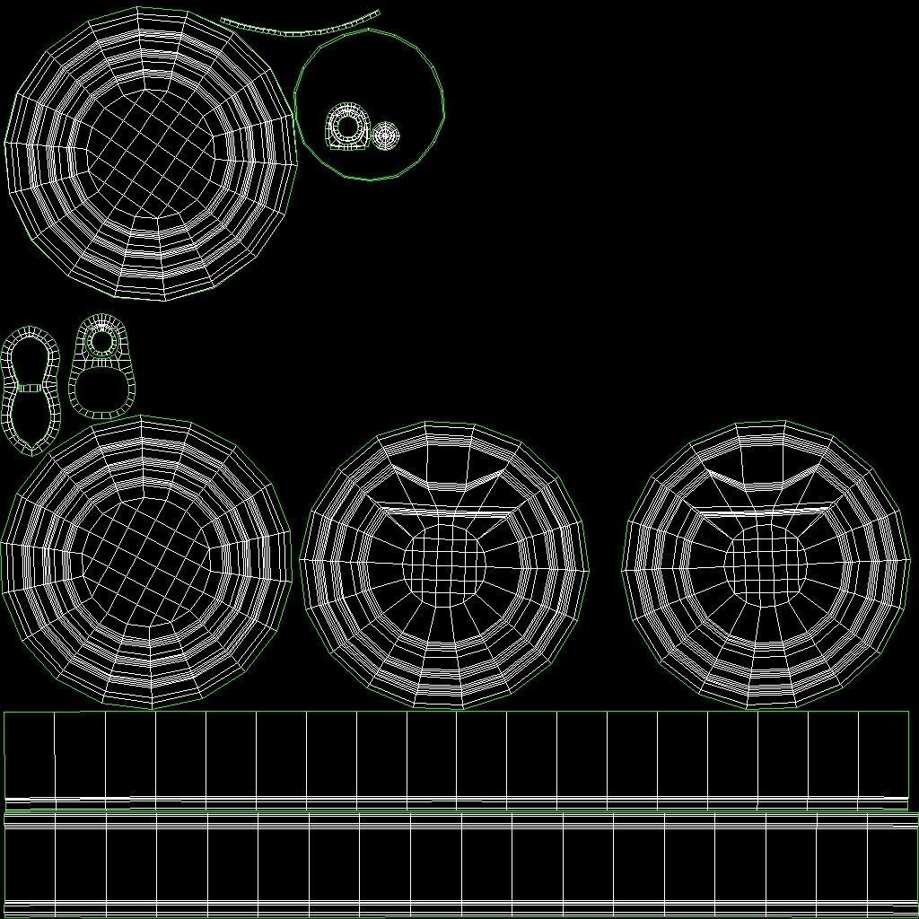 Tin Can v3 Low-poly 3D model_13