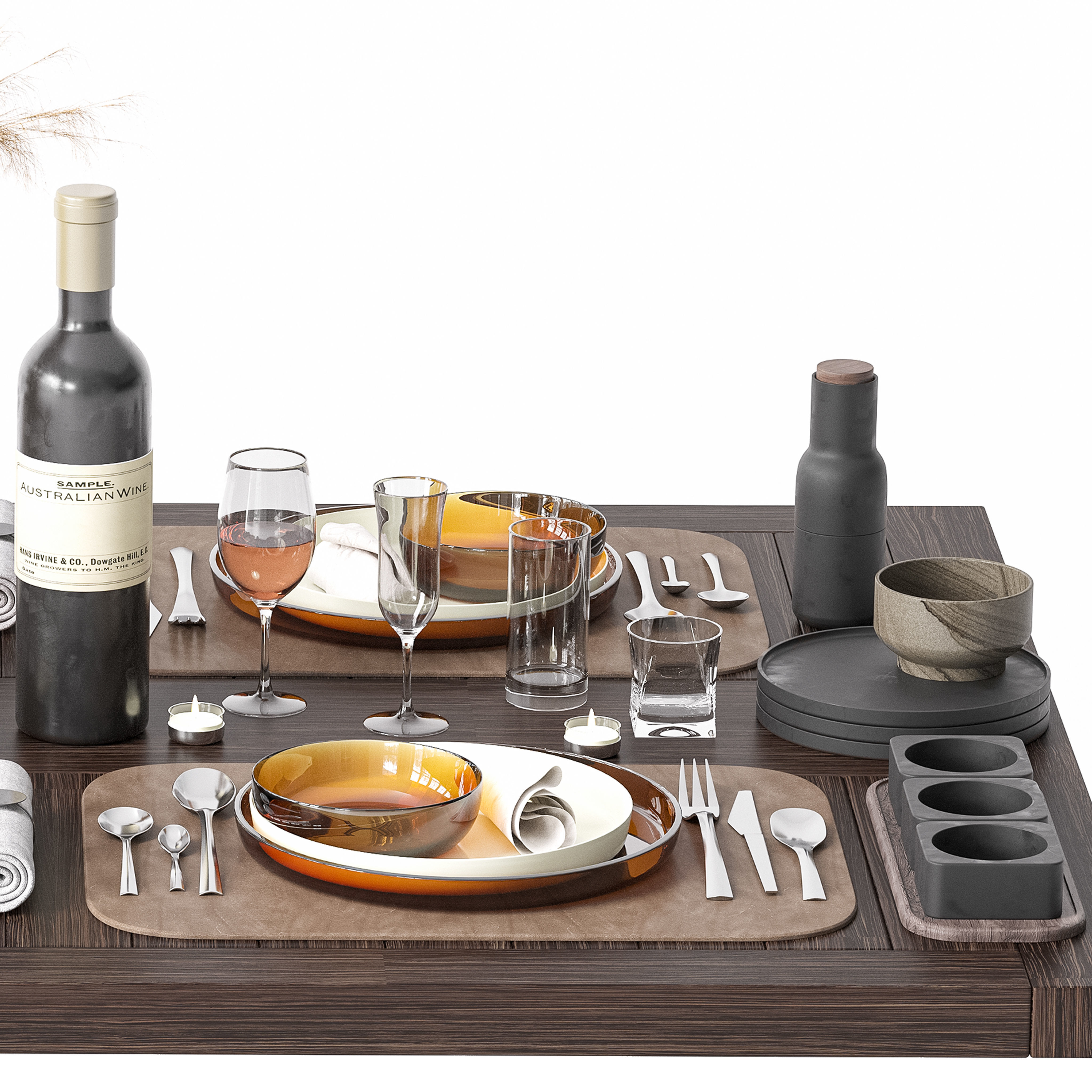Tableware 09 3D model_6