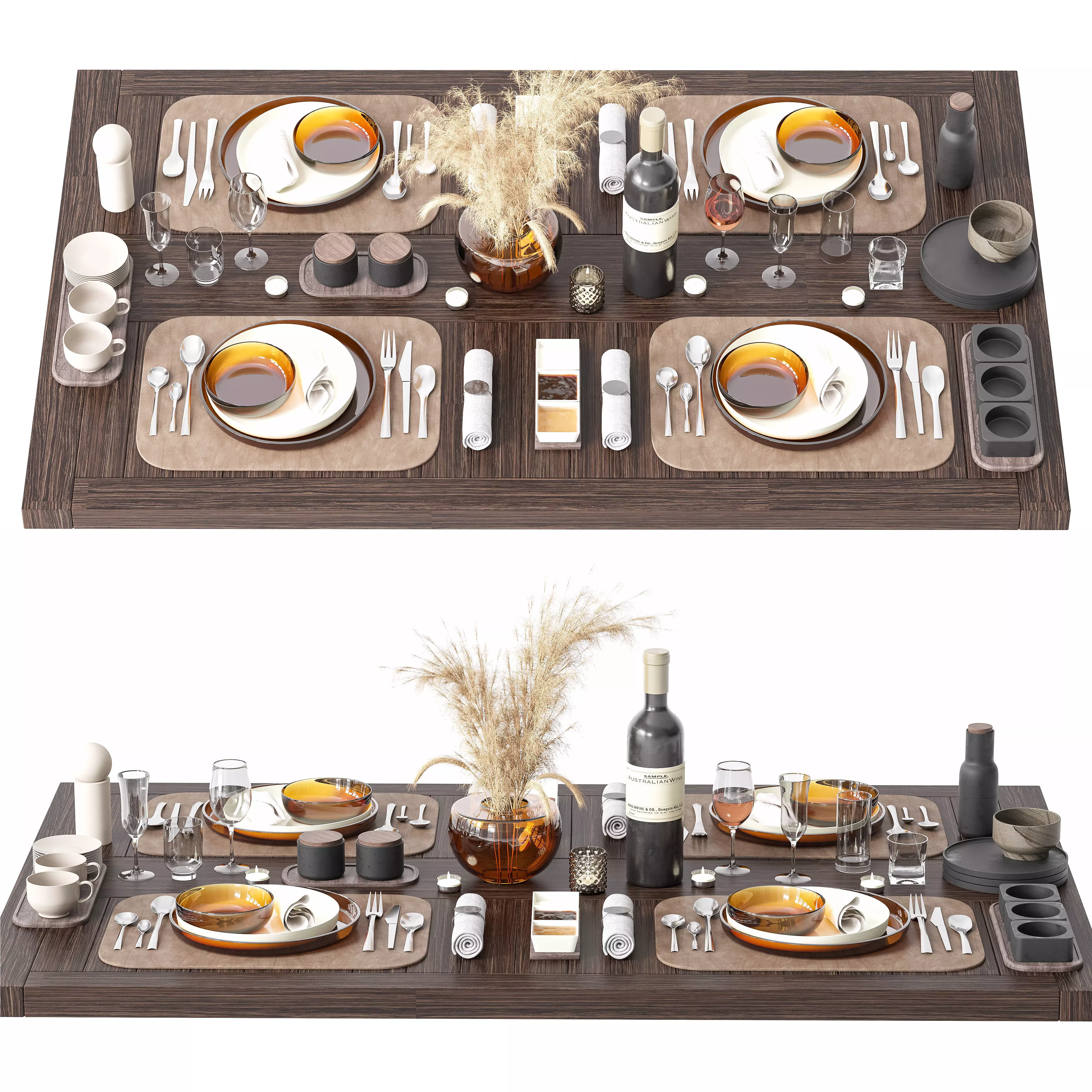 Tableware 09 3D model_0