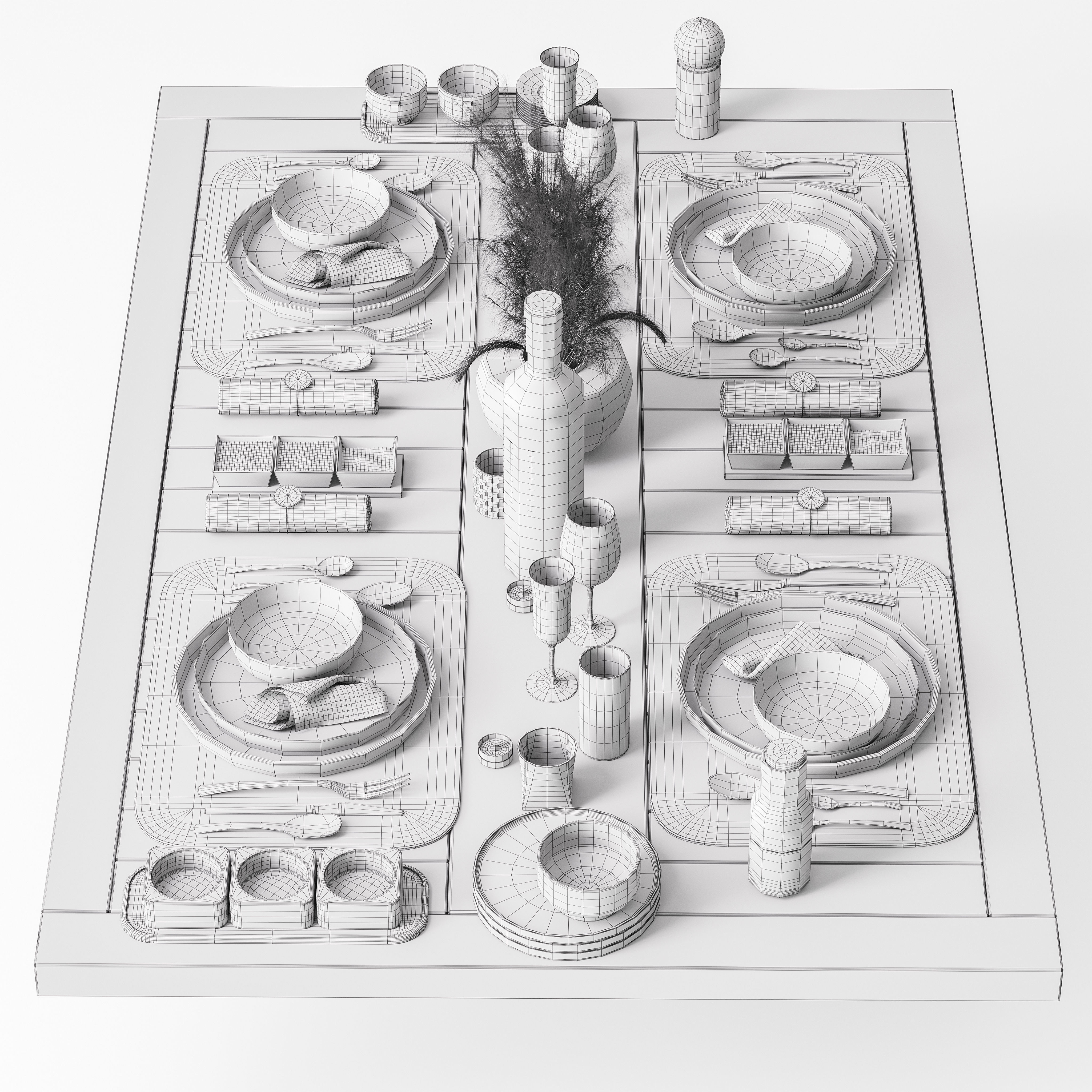 Tableware 09 3D model_5