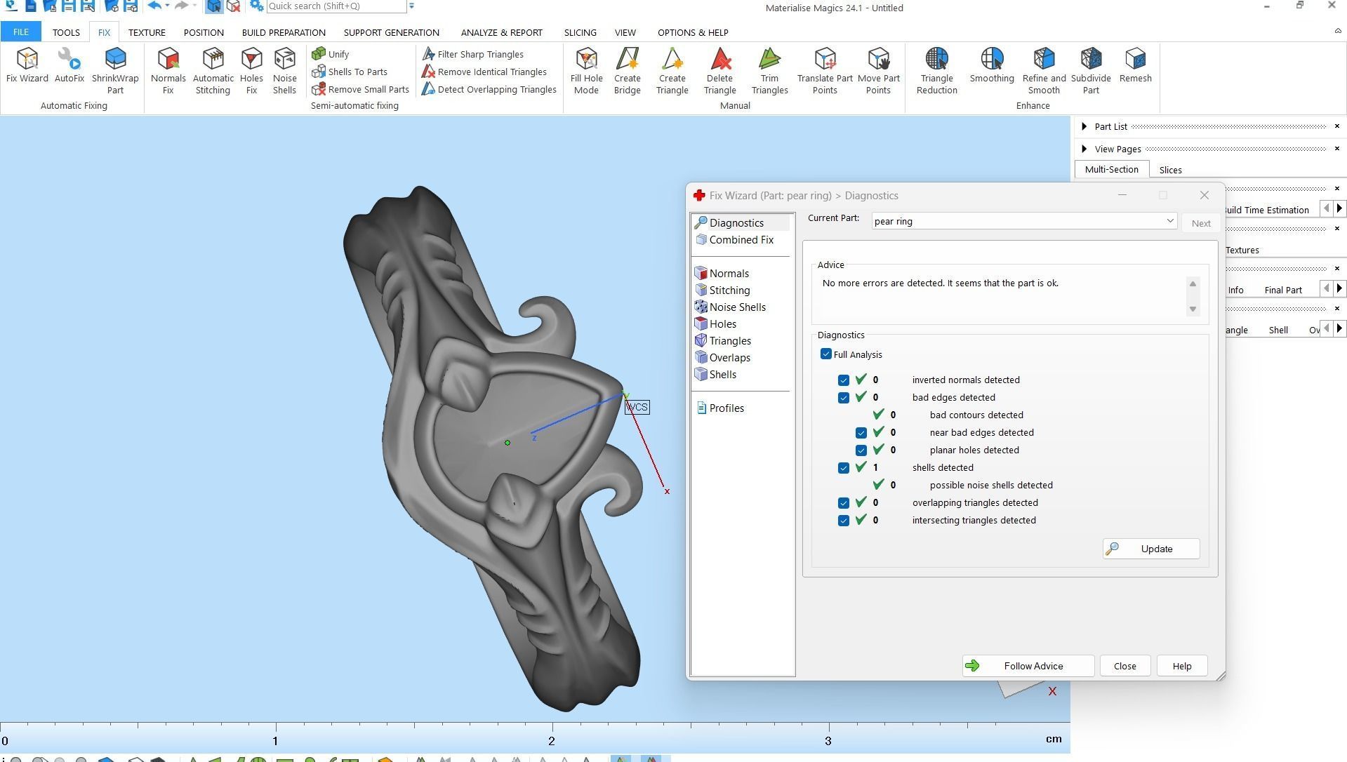 Pear Brilliant Cut Ring 3D print model_4