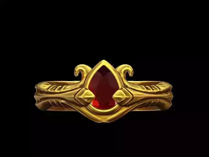 Pear Brilliant Cut Ring 