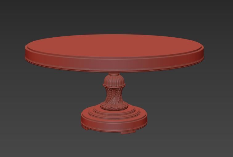 DINING TABLE LE MARAIS 3D model_3