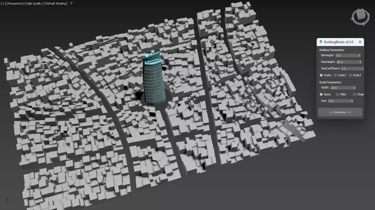 BuildingBlocks for 3dsMax tools 3D model_0