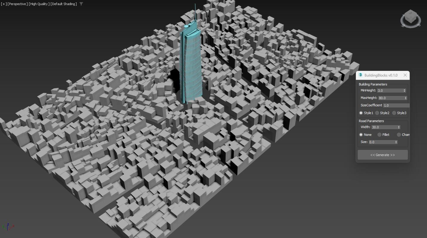 BuildingBlocks for 3dsMax tools 3D model_2