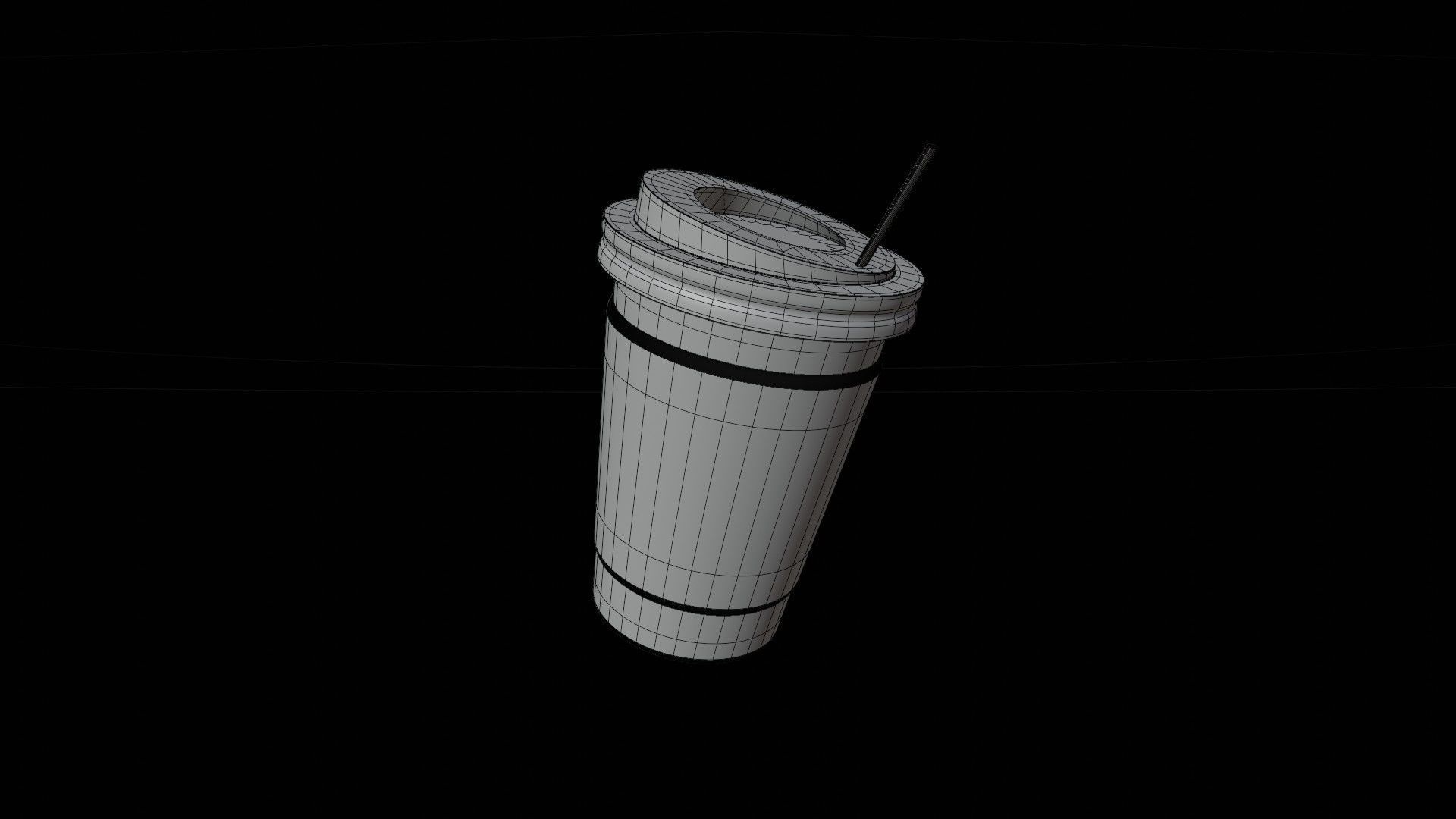 Coffee Glass 3D model_1