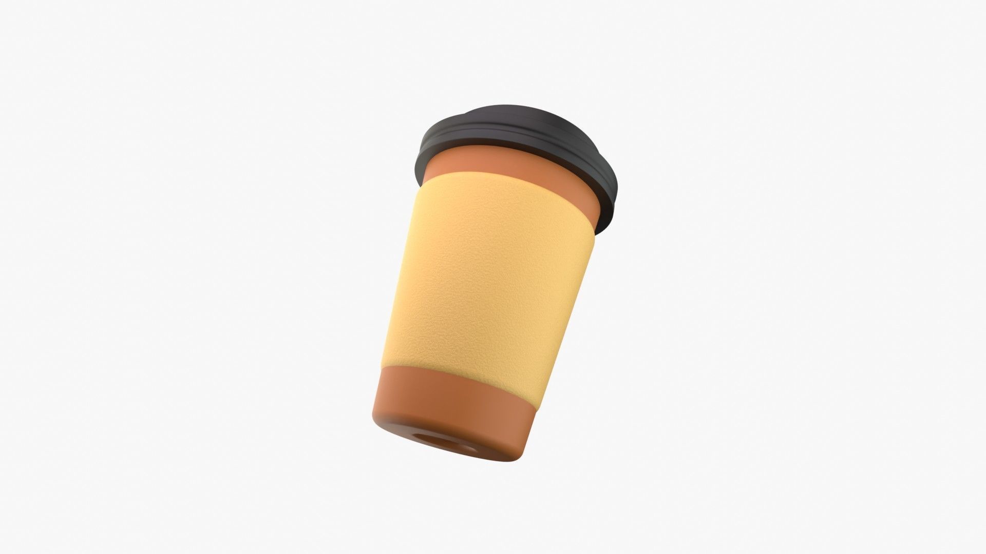 Coffee Glass 3D model_12