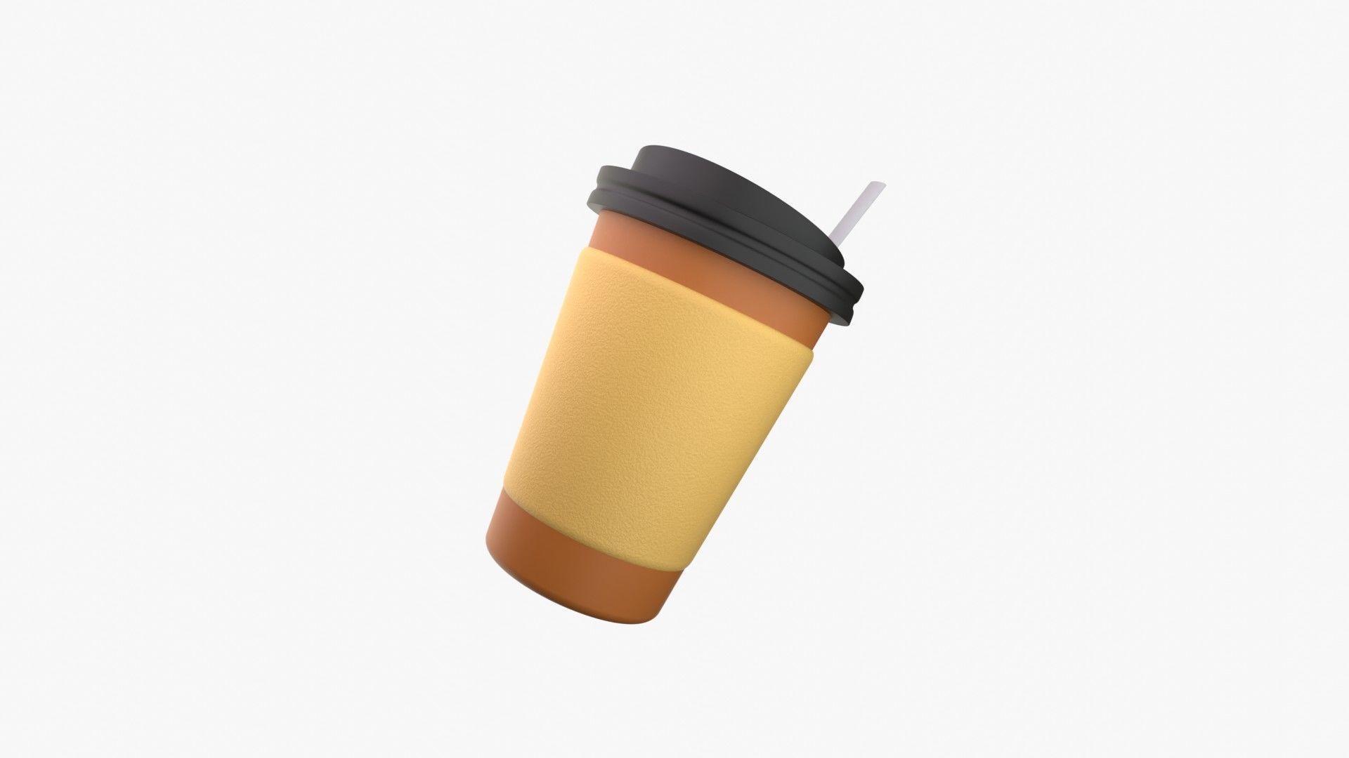 Coffee Glass 3D model_14