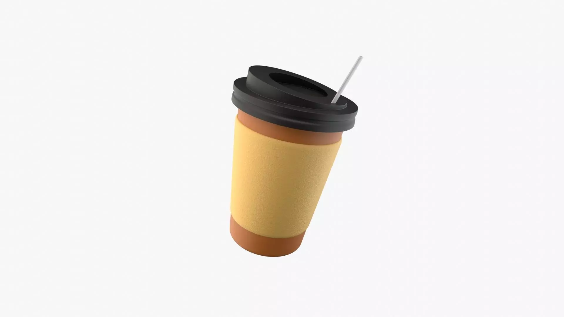 Coffee Glass 3D model_0