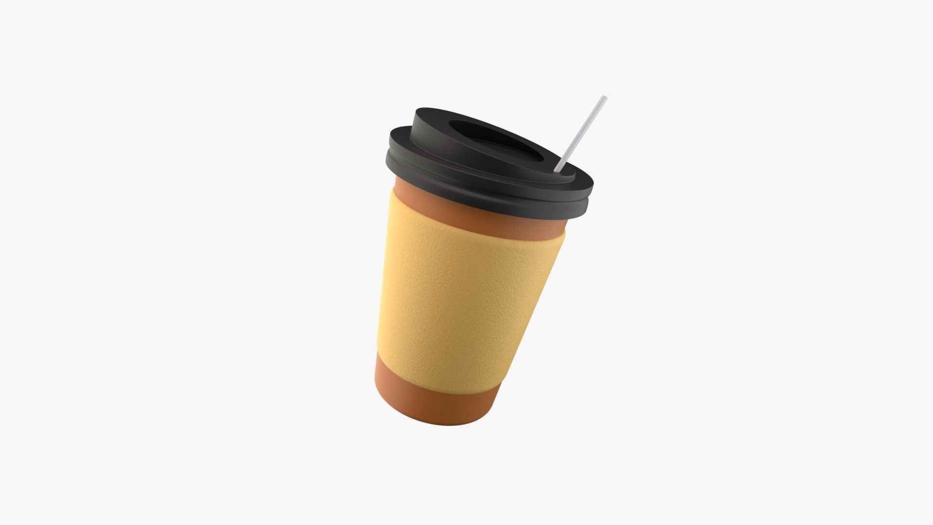 Coffee Glass 3D model_19