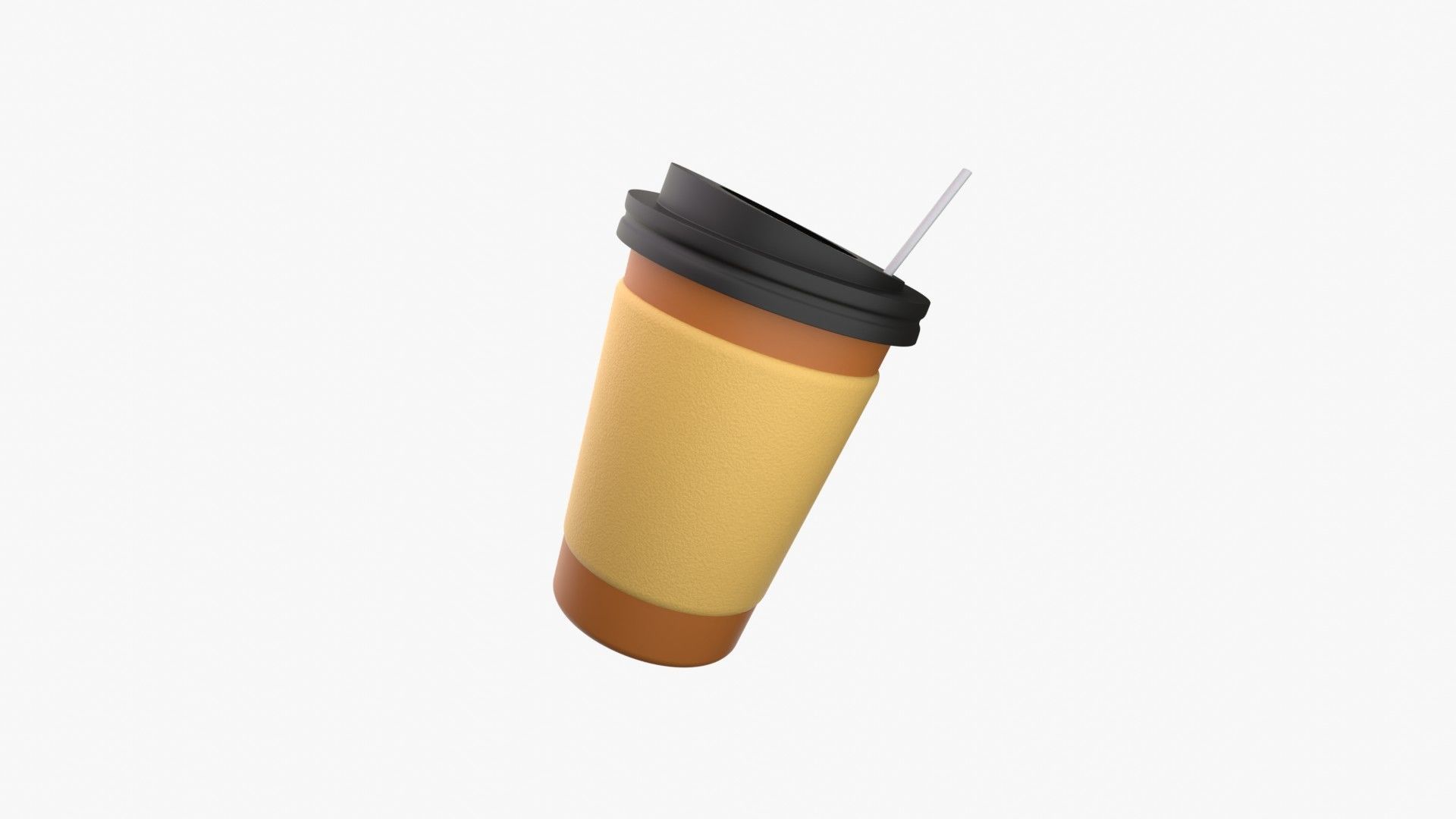 Coffee Glass 3D model_15