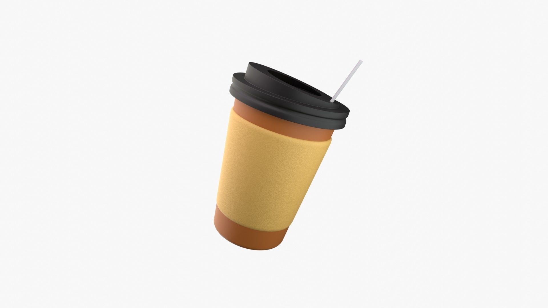 Coffee Glass 3D model_17