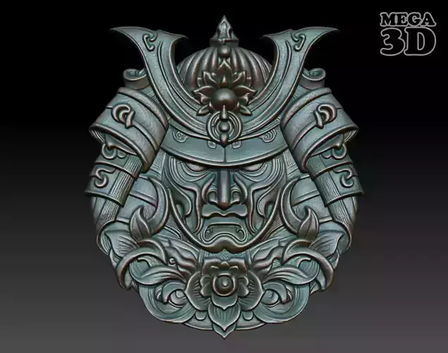 Samurai basrelief 08 240708