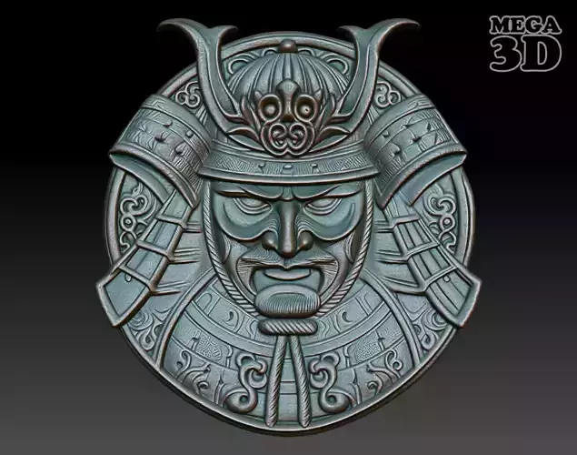 Samurai basrelief 07 240708