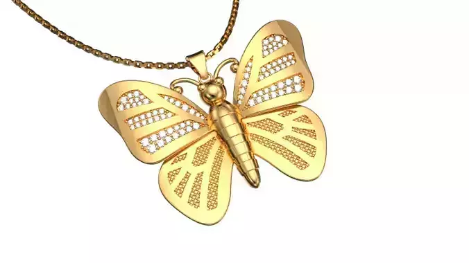 butterfly pendant