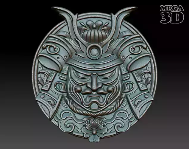 Samurai basrelief 06 240708