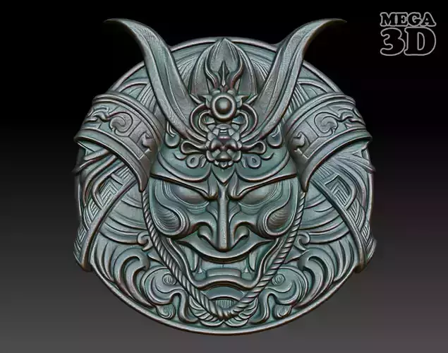 Samurai basrelief 03 240708