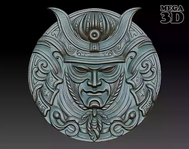 Samurai basrelief 01 240708