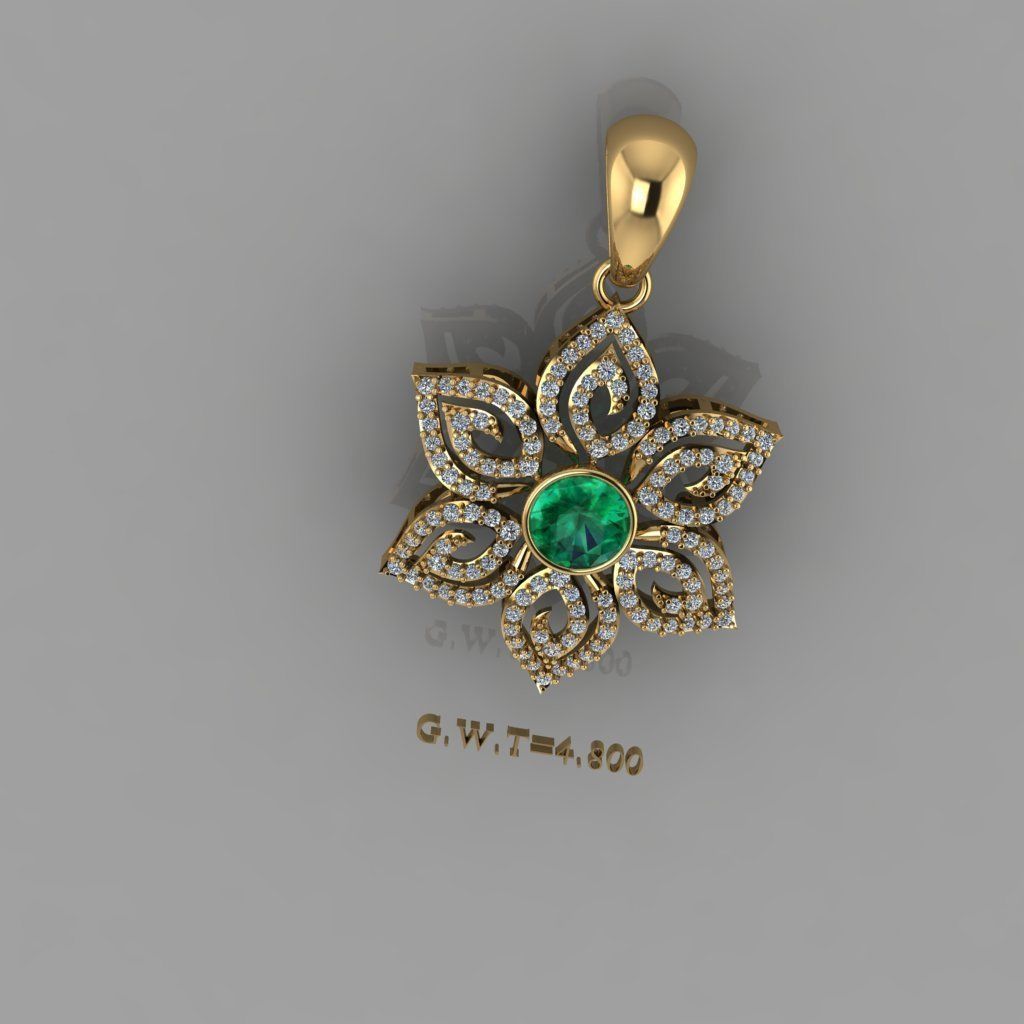 FASION PENDANT 3D model_1